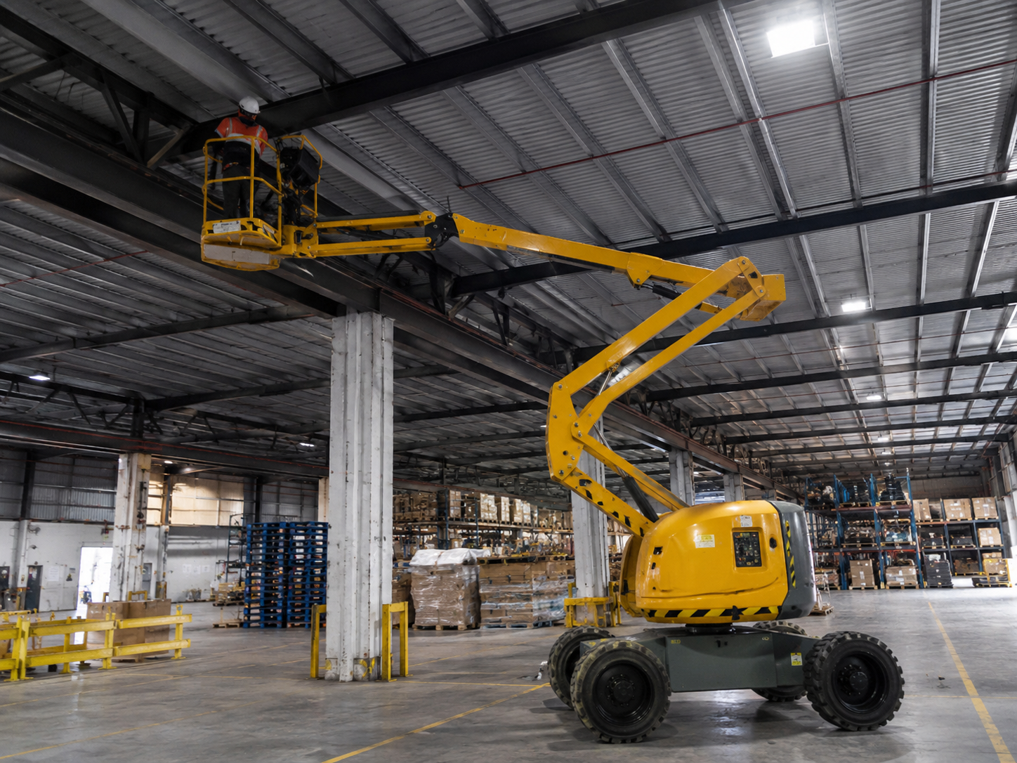 Cherry picker warehouse