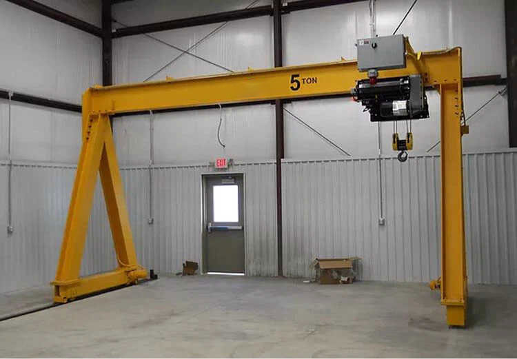 A frame gantry crane